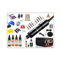 Xl-5338A Hybrıd Black Tattoo Pen Dövme Makinası Seti - Mabuchı Mo