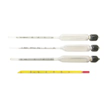 Aek-tech 3'lü Set Termometreli Alkol-metre 0-40-70-100 N11.335 Aek-tech 3'lü Set Termometreli Alkol-metre 0-40-70-100 N11.335