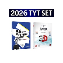 2026 Tyt 55 Günde Fizik Kampı Özcan Aykın+ Tyt Tarih Soru Bankası 3d Yayınları