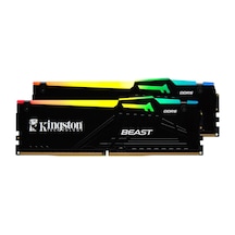 Kingston KF556C36BBEAK2-16TR 16 GB DDR5 5600 MHz CL36 RGB PC Ram Kingston KF556C36BBEAK2-16TR 16 GB DDR5 5600 MHz CL36 RGB PC Ram