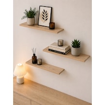 Harmony 3 Raflı Gizli Monte Uçan Raf 50 15 Cm Bej Harmony 3 Raflı Gizli Monte Uçan Raf 50 15 Cm Bej