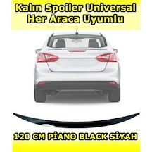 Chevrolet Cruze uyumlu Pianoblack Spoiler 120 cm