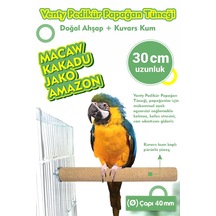 Vixpet Venty Pedikür Papağan Tüneği Macaw Kakadu 30 CM 40 MM