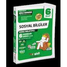 Gizli Yayınları 6. Sınıf Sosyal Bilgiler Maarif Müfredatın Gizli Dergisi