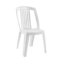 Papatya Favori Sandalye  - Plastik Bahçe Balkon Sandalyesi Beyaz