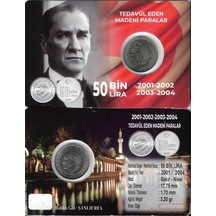 2001 Yılı Tedavül 50.000 Türk Lirası Özel Kitinde