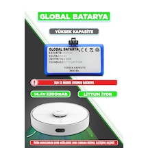 360 S5 Uyumlu Batarya 3200mah Li-ion Pil Yüksek Kapasite