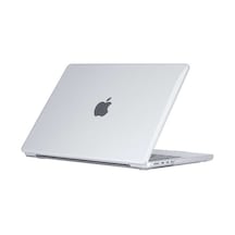 Apple Uyumlu MacBook 14.2’ 2021 Zore MSoft Kristal Kapak-Renksiz Renksiz