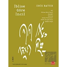 İblise Göre İncil - Enis Batur - Kırmızı Kedi