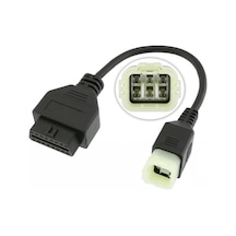 KAWASAKI 6 PIN - OBD2 DÖNÜŞTÜRÜCÜ MOTOSİKLET KABLOSU