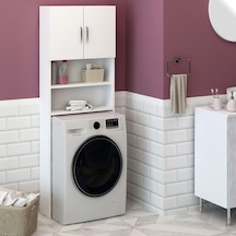 Lange Çamaşır Makinesi Dolabı Beyaz