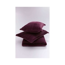 Merinos Cherry Çift Kişilik Modernline 3 Parça Yatak Örtüsü Vişne Çürügü