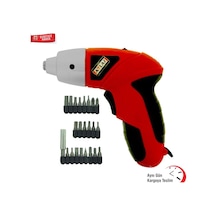Atlas 24 Parça Vidalama Bits Uç Matkap Seti Çantalı 4.8 V