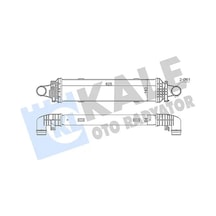 Mercedes E220 W212 Turbo Radyatoru 2009-2013 Kale 345015