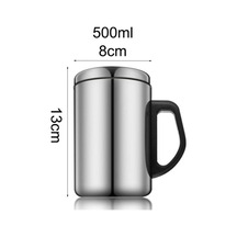 500 Ml Paslanmaz Çelik Seyahat Yalıtımlı Kupa Kahve/su/çay Bardağı 350 Ml Hediye Yeni 500 Ml