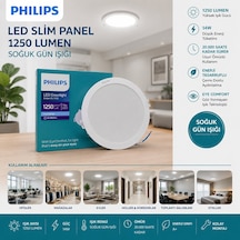 Phılıps Led Slim Panel 14w 1250lumen 20.000 Saat Ömür Yuvarlak Sıva Altı Diğer