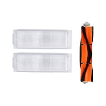 Srfn Ticaret Xiaomi Mi Robot Vacuum Mop 2 Lite Mjstl Akıllı Robot Süpürge Set 2 Adet Hepa Filtre 1 Adet Ana Fırça