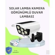 Hubrendy Kargo 3 Modlu Güneş Paneli Aydınlatmalı Dış Mekan Güvenlik Işığı Ip65 Su Geçirmez, Pır Se
