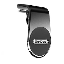 Go Des GD-HD633 Magnetik Araç İçi Telefon Tutucu ZORE-221161 Siyah