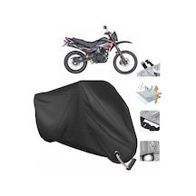 Mondial X-Treme Max Motor Branda (Bağlantı, Kilit Uyumlu)-Siyah (457248629)-Arka Çanta Uyumlu Branda-Tokalı