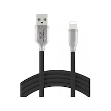 Ers Konfulon S48 Lightning Kablo İphone Uyumlu 1m 3a - Siyah
