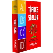 4E Sözlük İngilizce Büyük Karton Kapak Karatay Yayınevi