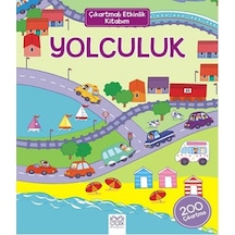 Çıkartmalı Etkinlik Kitabım - Yolculuk- 1001 Çiçek