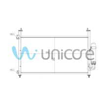 Klima Radyatörü Honda Cıvıc Hb 1.4 3-5 Kapı 2006-2012 597 315 / 80110-smg-e01, 80110-smg-e02