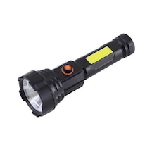 Panther Pt-8916b 3w Usb Şarjlı Fener Siyah