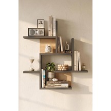 Tr Shelf 21 Duvar Rafı, 660x145x662 Mm, Gri Genel
