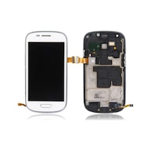 Samsung Uyumlu S3 Mini Ekran Beyaz
