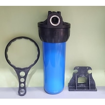 10"-3/4" Daire Girişi Su Arıtma Housing 10" Filtre Kabı Mat Renk Yosun Tutmaz