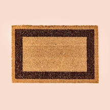 Home Koko Kapı Önü Paspası - Bej / Siyah - 40x60 Cm Çok Renkli