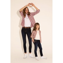 U.S. Polo Assn. Kız Çocuk Koyu Jean Pantolon 50266554-dn0023 Çok Renkli
