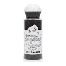 Siyah Sanding Şeker 100 Gr Pasta, Kurabiye Ve Tatlı Süsleme İçin