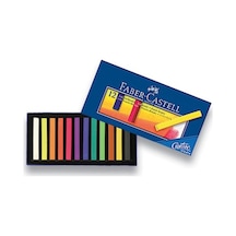 Faber-castell Creative Studio 12 Renk Yüksek Kalite Soft Toz Pastel Boya Seti Karışık