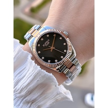 Jg.polo Club Çelik Kasa & Kordon Kararma Ve Renk Atma Yapmaz Kadın Kol Saati+bileklik Jg02636.3 Rose Gold - Gümüş