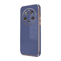 Mi 14 Ultra Kılıf Volet Silikon - Mavi Bz8683140846428
