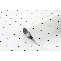 Bigpoint Yapışkanlı Folyo 2m Puantiye Desen No:50a X 12 Rulo