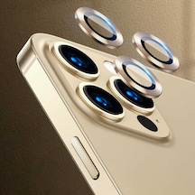 Apple Uyumlu   iPhone 13 Pro Max ​​​​Kamera Lens Koruyucu Lüx Cam Koruma