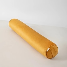 Trendooze İyileştirilmiş Sunshine022 Mor Yıkabilir Silindir Yastık Yumuşak Nefes Alabilir Bacak Yastığı 100x20cm Mor