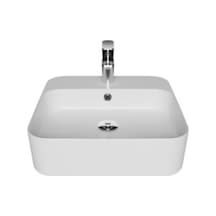 Creavit LP046 Loop Tezgah Üstü Kare Çanak Lavabo 45 CM