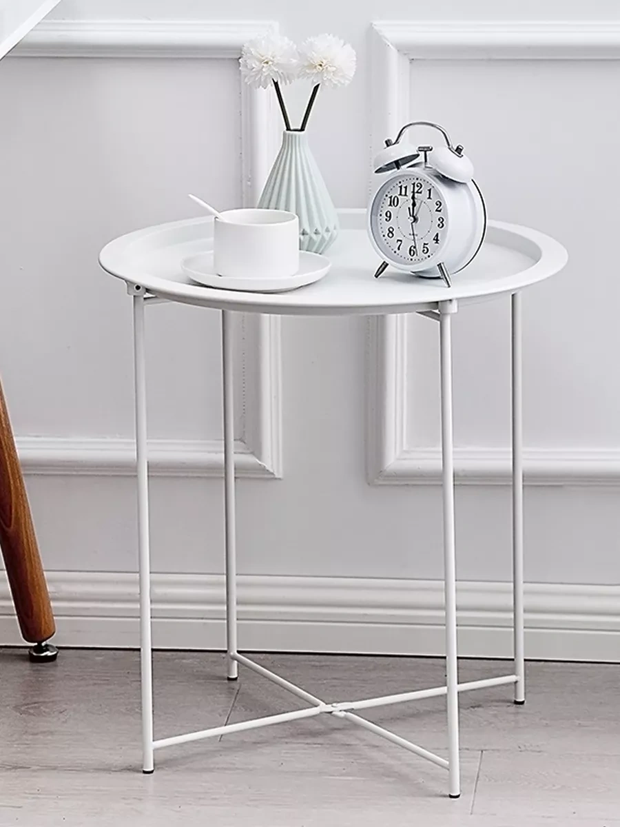 Domatov Yatak Yanı İç Mekan Masası 141279664 Beyaz