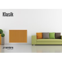 Alüminyum Panel Radyatör Klasik 900x6 Dilim Ral 7016 Radyatör