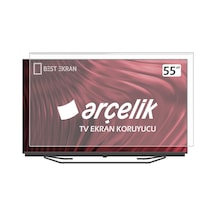 Arçelik Uyumlu A55 B 820 B Tv Ekran Koruyucu - 55" inç 139 cm tv ekran koruyucu Paneli