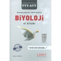 Tyt-Ayt Biyoloji El Kitabı Limit Yayınları N11.13262
