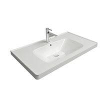 Newarc Newlıne Dolap Uyumlu 100 Cm Lavabo Beyaz