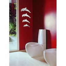 M3 Decorium Yunuslar Dekoratif Banyo Koridor Kapı Kolon Aynası
