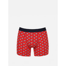 Colin's Colins Modern Fit Baskılı Erkek Kirmizi Boxer Cl1072447 Cl1072447 Q1.v1 Red Kırmızı