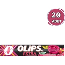 Olips Extra Şeftali-ahududu Aromalı Şeker 45 Gr - 20 Adet